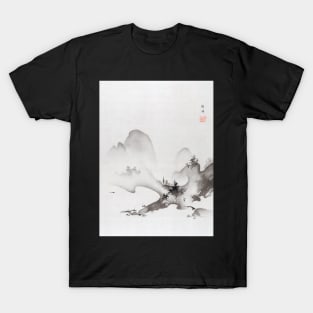 Lake and Mountains Japanese Art T-Shirt